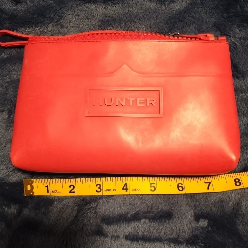 Hunter Red Wristlet Pouch